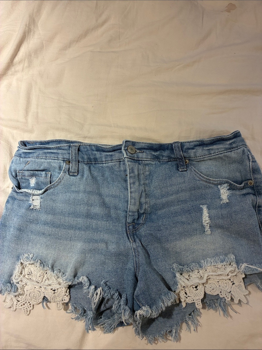 Mossimo Supply Co High Rise Denim Shorts
